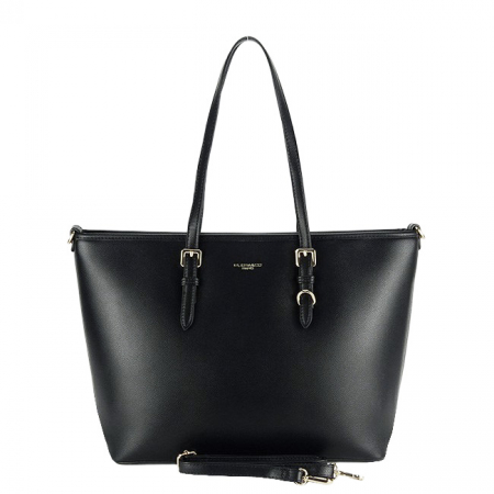 Geanta neagra Flora&Co Paris de talie mare F1808 16 [4]