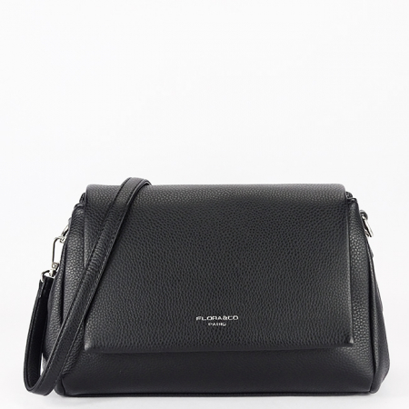 Noutati - Geanta neagra Flora&Co Paris F6949 14