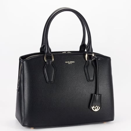 Posete - Geanta neagra mare David Jones CM7252-2 16