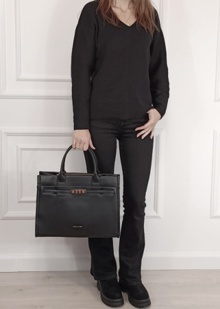 Geanta neagra mare David Jones CM7736 17 [1]