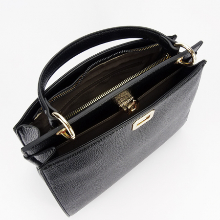 Geanta neagra medie David Jones Paris 7188-2 12 [7]