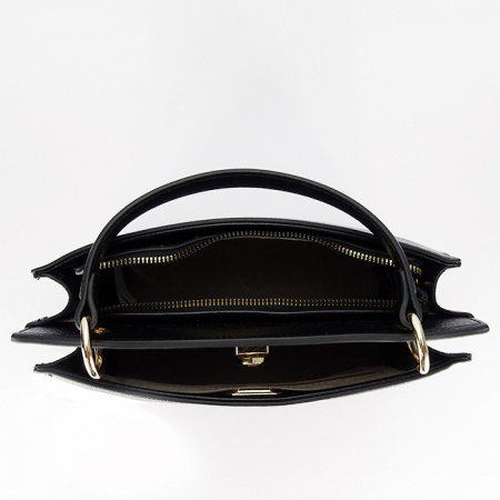 Geanta neagra medie David Jones Paris 7188-2 12 [6]