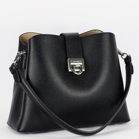 Geanta resigilata neagra medie DIANA&CO DRM915-3-RESIG M0 [2]