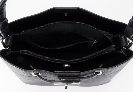 Geanta neagra medie Flora&CO Paris F8510 M3 [7]