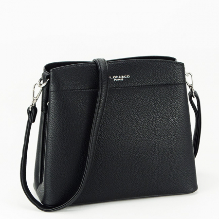 Geanta neagra medie Flora&CO Paris F8515 12 [1]