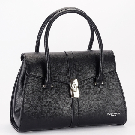 Geanta neagra medie Flora&CO Paris F8536 11 [2]