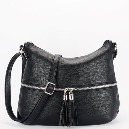 Accesorii - Geanta neagra medie Flora&CO Paris H9046 M6