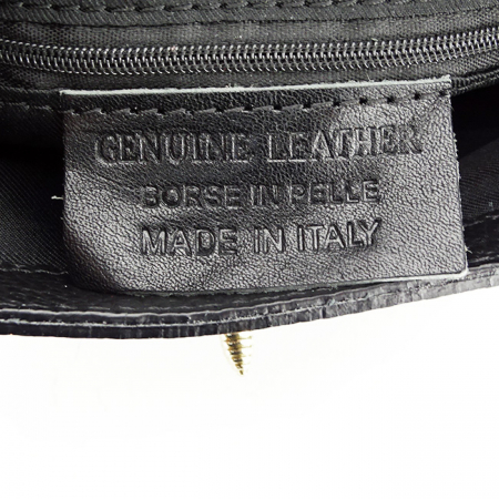 Geanta neagra mica din piele naturala 1523 120 [8]
