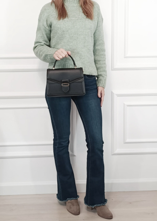 Geanta neagra mica Flora&Co Paris F6917 14 [1]