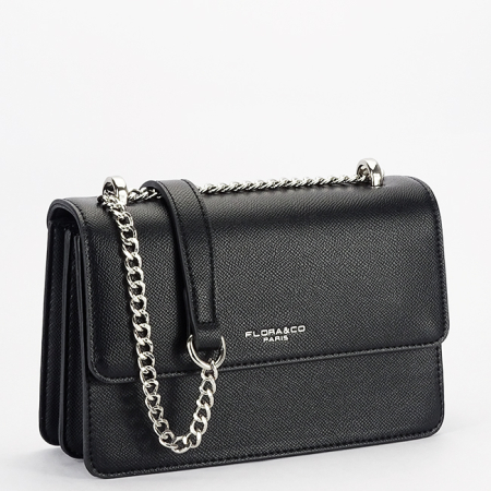 Geanta neagra mica Flora&CO Paris F8539 M6 [2]