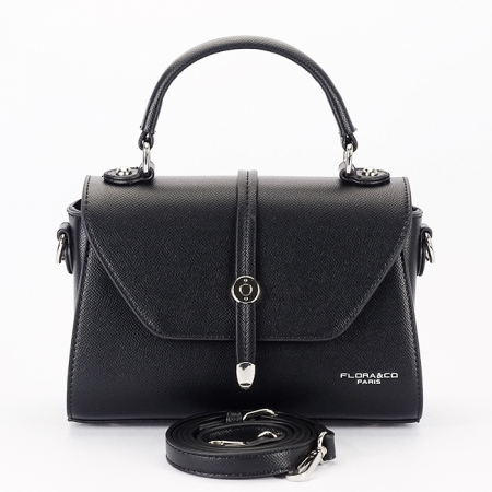 Geanta neagra mica Flora&Co Paris F8581 16 [4]