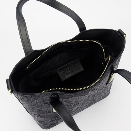 Geanta negru din piele naturala 8904 131 [8]