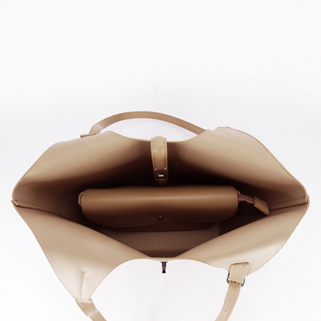 Geanta nude inchis mare cu borseta detasabila DIANA&CO DTL706-3 16 [6]