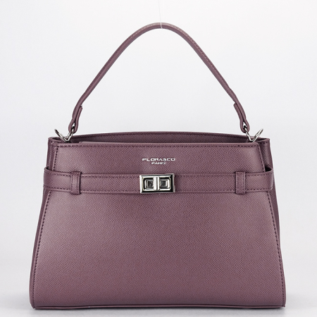 Femei - Geanta plamaniu inchis dama Flora&Co Paris F8541 14