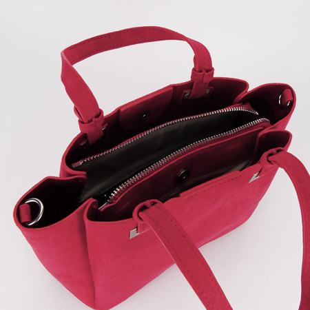 Geanta rosie din velur DIANA&CO DHJ929-2 M13 [8]