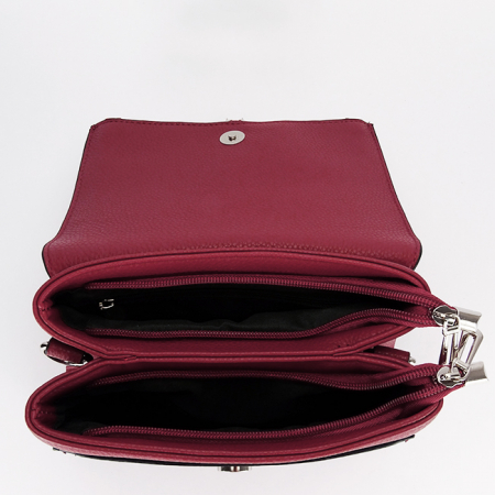 Geanta rosu inchis casual Flora&CO Paris H6922 126 [6]