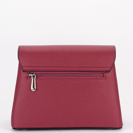 Geanta rosu inchis casual Flora&CO Paris H6922 126 [3]