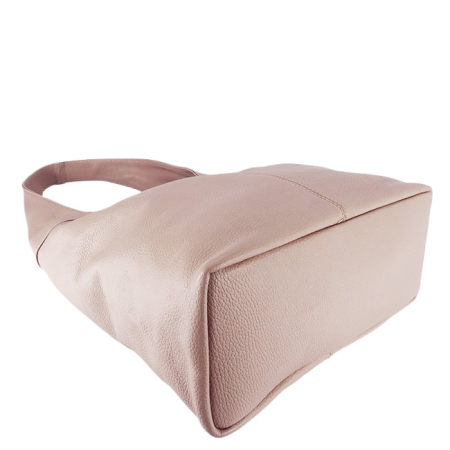 Geanta roz deschis din piele naturala 8924 127 [4]