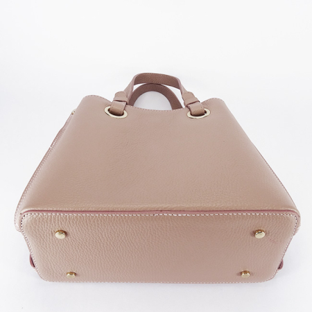 Geanta roz medie din piele naturala 8916 129 [5]