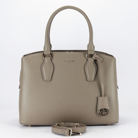 Geanta taupe deschis mare David Jones CM7252-2 16 [5]