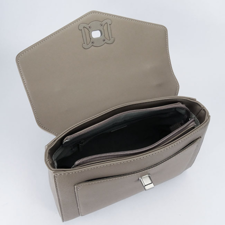 Geanta taupe deschis medie David Jones CM7793 14 [8]