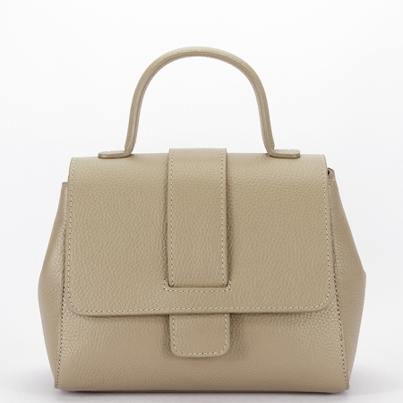Genti mici - Geanta taupe din piele naturala 1047 123