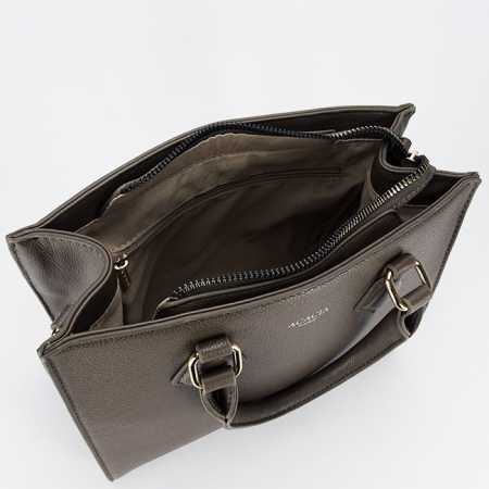 Geanta taupe inchis casual Acacia Paris G-24256 15 [7]