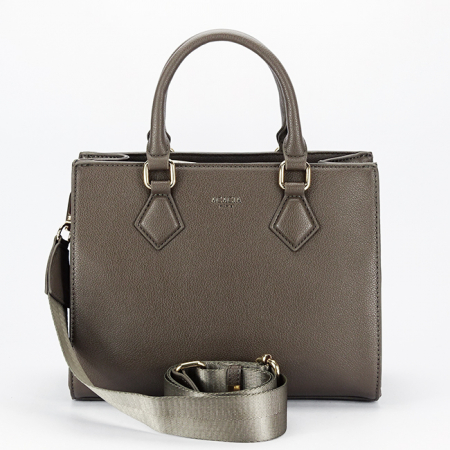Geanta taupe inchis casual Acacia Paris G-24256 15 [1]