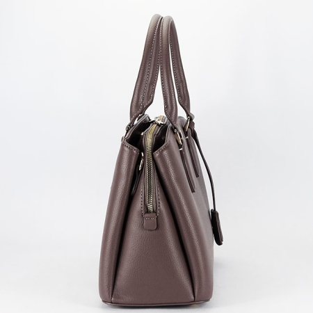 Geanta taupe inchis mare David Jones CM7252-2 16 [3]