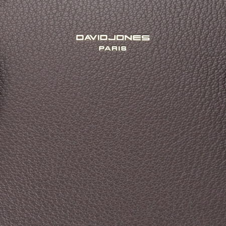 Geanta taupe inchis mare David Jones CM7252-2 16 [10]