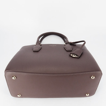 Geanta taupe inchis mare David Jones CM7252-2 16 [6]