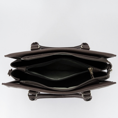 Geanta taupe inchis mare David Jones CM7651 16 [7]