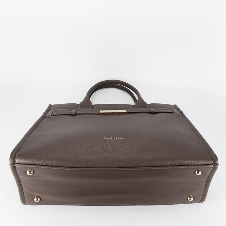 Geanta taupe inchis mare David Jones CM7736 17 [6]
