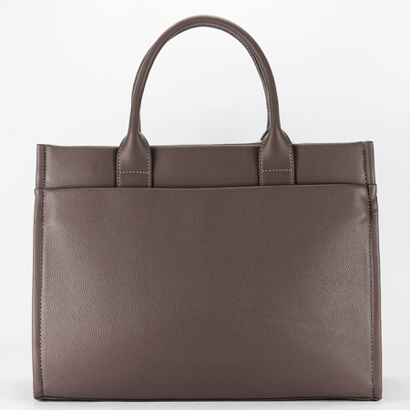 Geanta taupe inchis mare David Jones CM7736 17 [4]