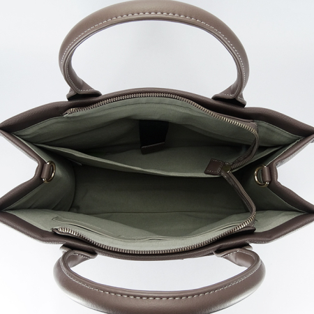 Geanta taupe inchis mare David Jones CM7736 17 [7]