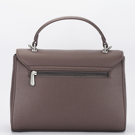 Geanta taupe inchis medie David Jones CM7793 14 [4]