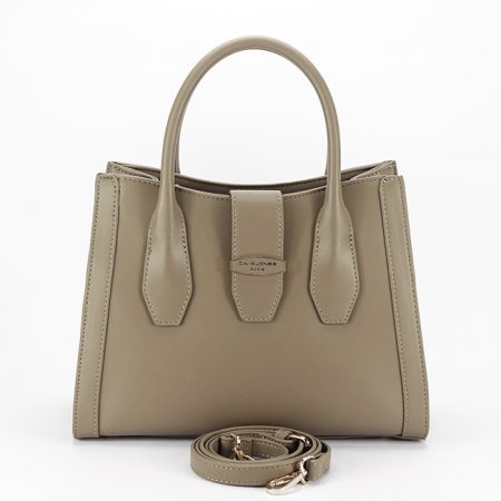 Geanta taupe medie David Jones Paris 7187-1 11 [4]