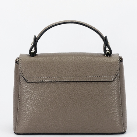 Geanta taupe mica din piele naturala 1523 120 [3]