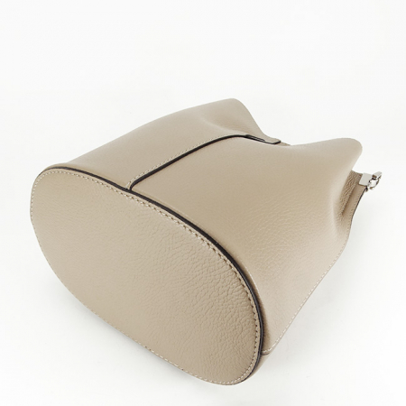 Geanta tip sac din piele naturala 8951 119 Bej [6]