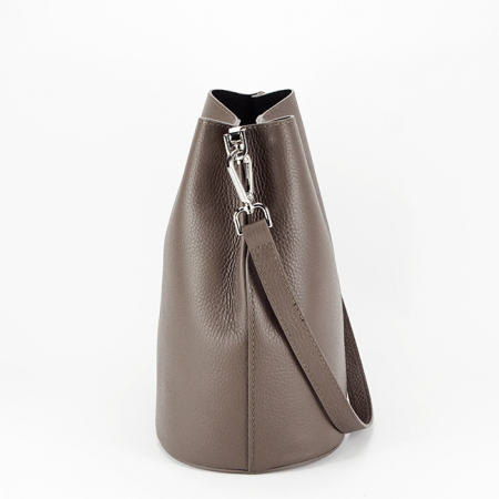 Geanta tip sac din piele naturala 8951 122 Maro [2]