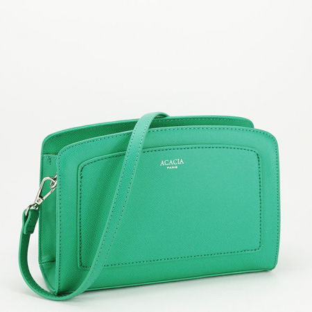 Geanta verde casual Acacia Paris G-24122 14 [1]