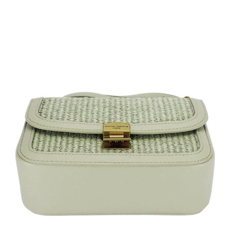 Geanta verde deschis crossbody cu model impletit CM7497 15 [5]