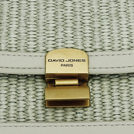 Geanta verde deschis crossbody cu model impletit CM7497 15 [8]