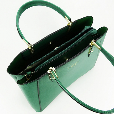 Geanta verde Flora&Co Paris de talie mare F2588 11 [7]