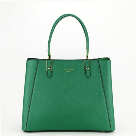 Posete - Geanta verde Flora&Co Paris de talie mare F2588 11
