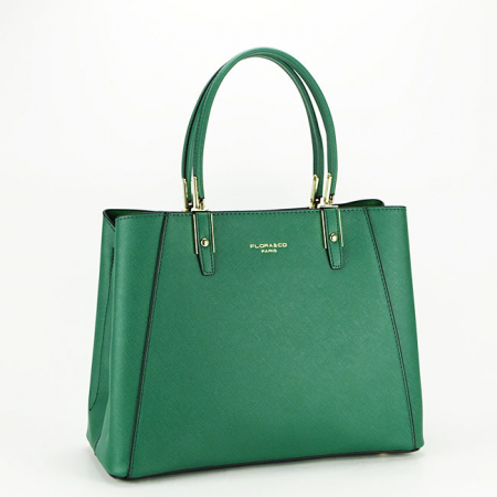 Geanta verde Flora&Co Paris de talie mare F2588 11 [1]