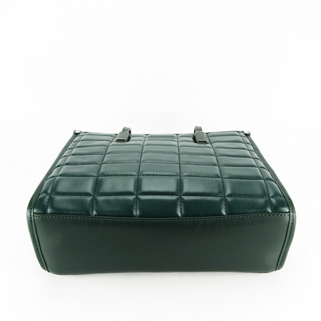 Geanta verde inchis cu imprimeu 6842-5 11 [5]