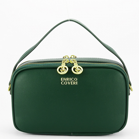 Posete - Geanta verde inchis ENRICO COVERI EC6090 132