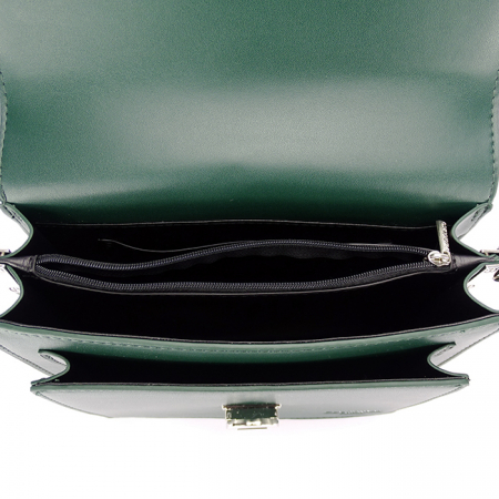 Geanta verde inchis medie Flora&CO Paris F8529 14 [6]