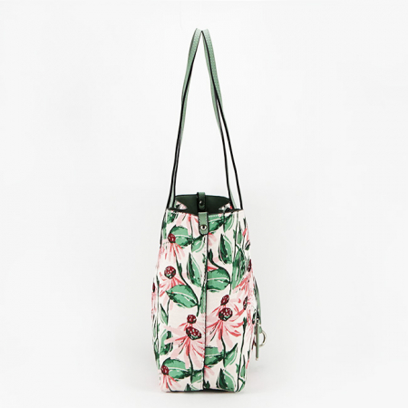 Geanta verde/roz cu borseta detasabila 6755-2 12 [1]